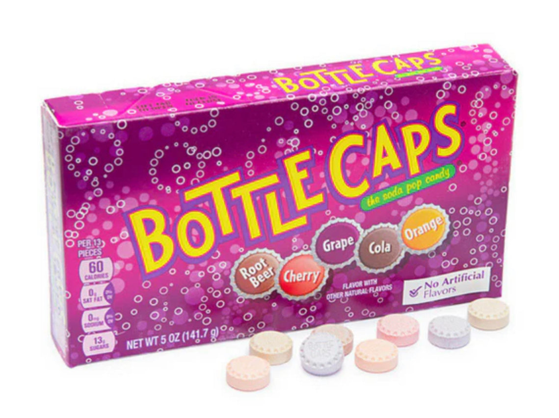 Bottle Caps – Cabot's Candy
